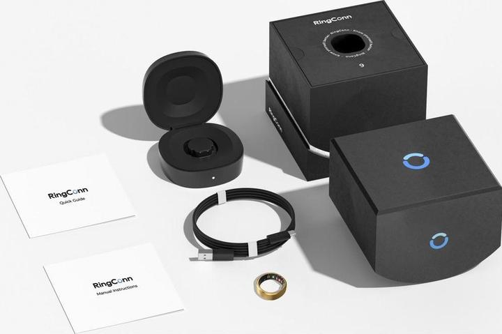 Actual product image RingConn Smart Ring (Gen1) (12, Pale Gold)