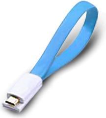 Land 0.2m USB 2.0 A - Micro USB 2.0 B M/M USB-Kabel 0.2m USB A Micro-USB B Blau (0.20 m, USB 2.0)