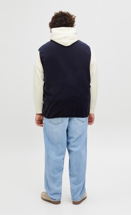 Actual product image Jack & Jones Plus Size Fleece Gilet Fleece Gilet (5XL)