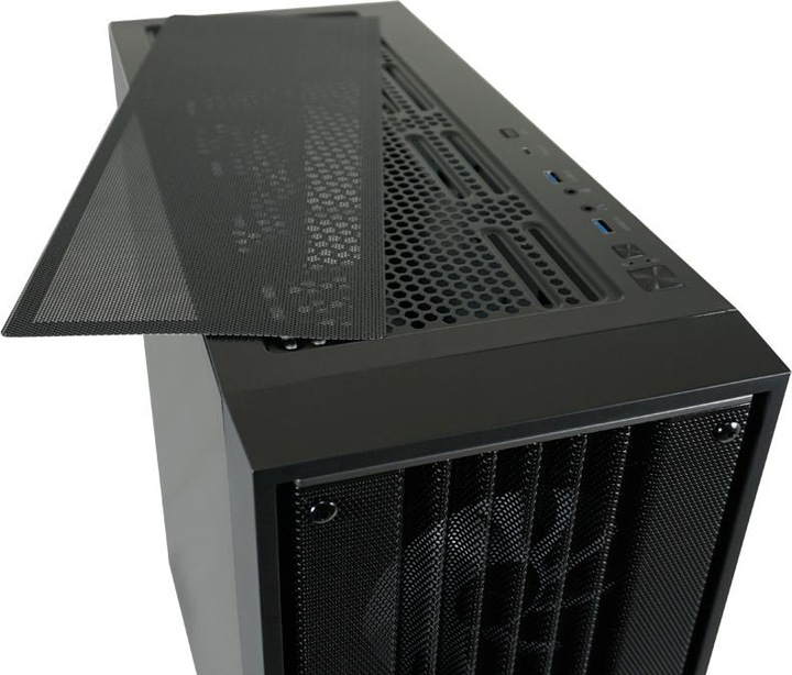 Produktbild LC-Power Geh?use Micro-ATX 810B black USB3.2/Audio,o.Netzteil (mATX, ATX, E-ATX, Mini-ITX)