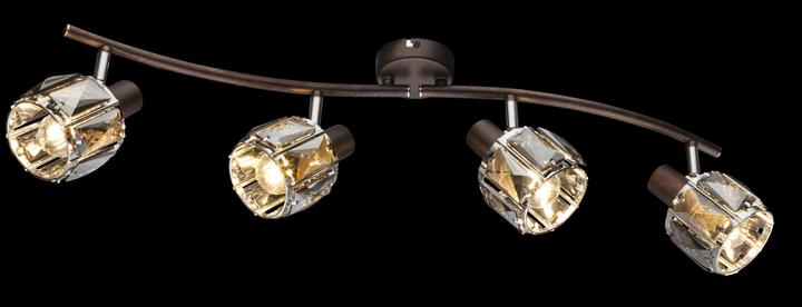 Produktbild Globo Strahler INDIANA, bronzefarben, Chrom, 54357-4 (E14)