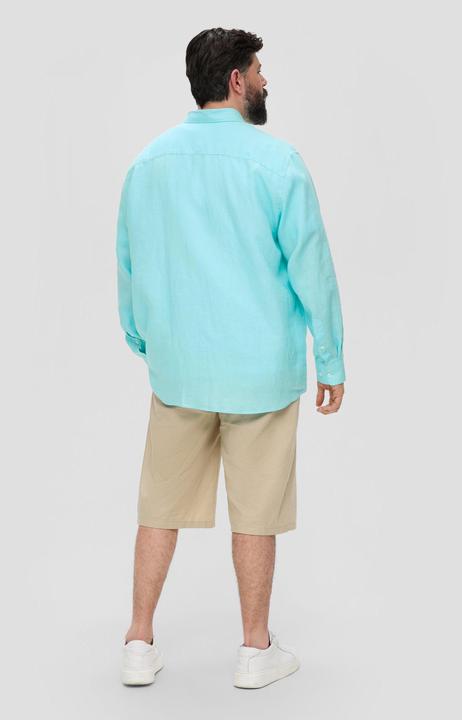 Produktbild S.Oliver Hemd Leinenhemd mit Button-Down-Kragen (3XL)