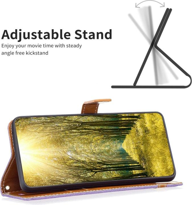 Actual product image König Design Mobile phone case protection for Apple iPhone 15 Pro Max Case Cover Wallet Flap Case (Apple iPhone 15 Pro Max)