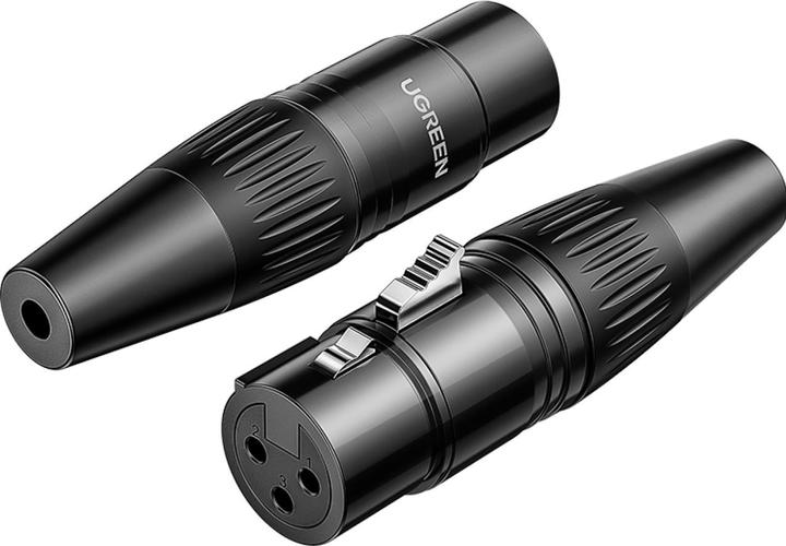 Ugreen XLR Steckverbinder 3-poliger Stecker female