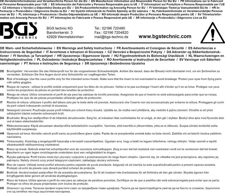 Actual product image BGS Socket, Super Lock 12.5 mm (1/2") Drive 9 mm (9 mm)