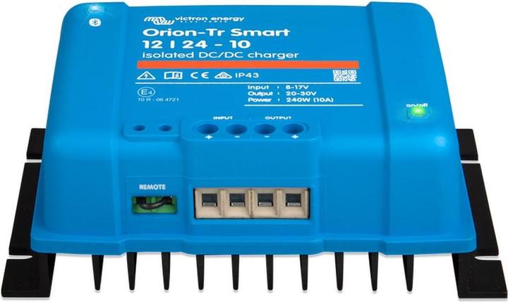 Produktbild Victron Energy Orion-Tr Smart 12/24-10A (240W) DC-DC Ladegerät (12V, 24V, 10 A)