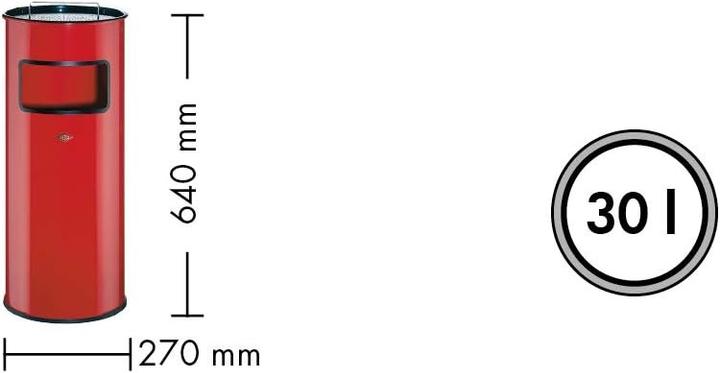 Produktbild Wesco Standascher mit Sieb