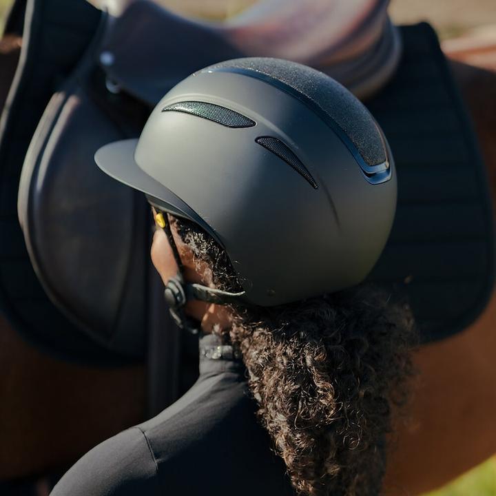 Produktbild Hansbo Sport - Mips air mat black Riding helmet L