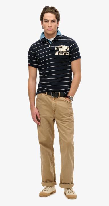 Actual product image Superdry Vintage Athletic Jersey Polo (S)