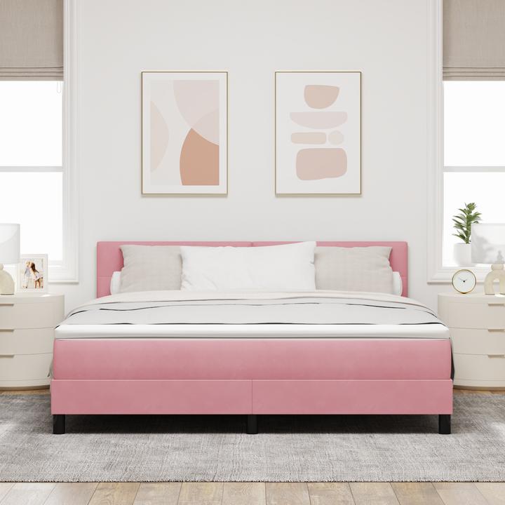 Actual product image vidaXL Modernes Bett (180 x 200 cm)