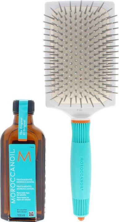 Produktbild Moroccanoil Treatment + Paddle Brush Duo (100 ml)