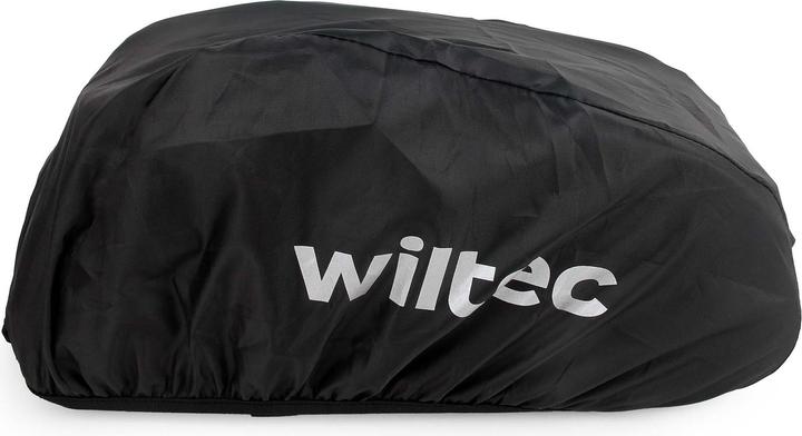 Produktbild Wiltec Gepäckträgertasche schwarz 8l Fahrradtasche Gepäckträger Gepäcktasche (8 l, Gepäckträgertasche)