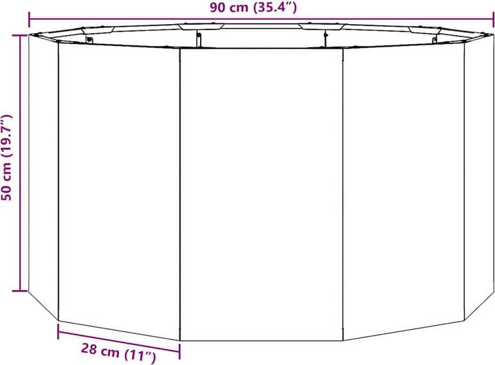 Produktbild vidaXL Garten-Pflanzgefäss