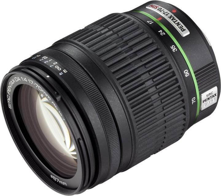 Image du produit Pentax Objectif SMC-DA 17-70mm, F4.0 AL (IF) SDM (Pentax K, Plein format)