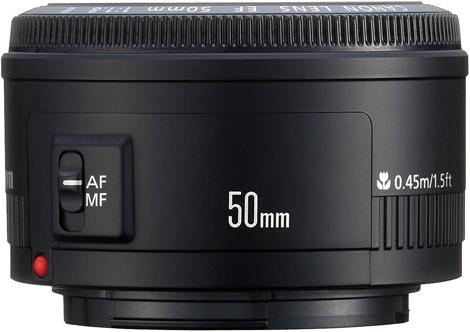 Actual product image Canon EF 50mm f/1.8 II - Import (Canon EF, full size)
