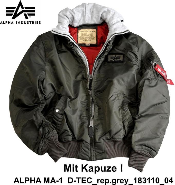 Image du produit Alpha Industries MA-1 D-Tec (S)