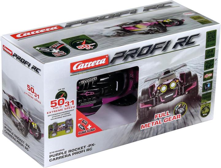 Actual product image Carrera 2.4GHz Purple Rocket -PX- Profi RC