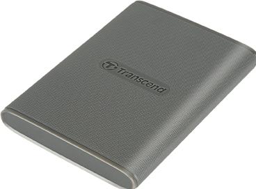 Produktbild Transcend ESD360C 1TB, USB 20Gbps Type C, Externí SSD disk (3D NAND flash), kompaktní rozměry, šedý (1 TB)
