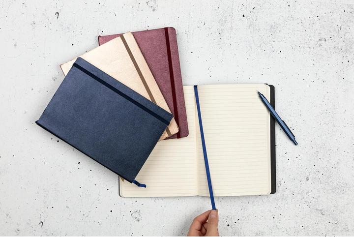 Actual product image Clairefontaine Papeterie cuir (A5, Lined, Soft cover)