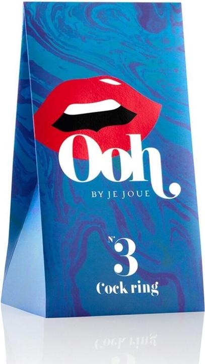 Produktbild Ooh by Je Joue Large Cock Ring Aqua (4.50 cm)