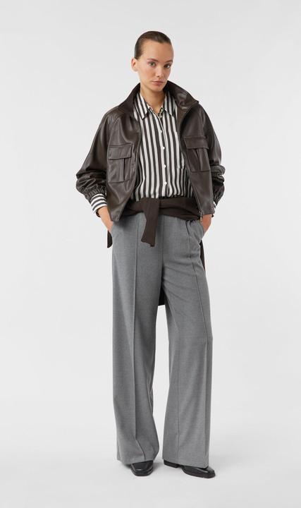 Immagine prodotto Comma Hose Marlenehose aus weichem Flanell mit Elastikbund (36)