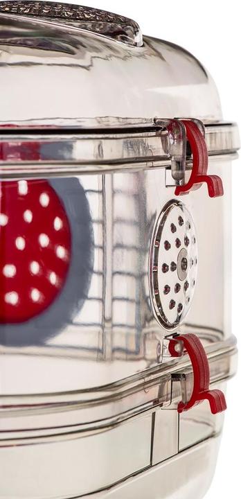 Actual product image Zolux cage RODY3 MINI red (206011)