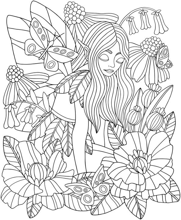 Produktbild Im Feenreich. Ein Ausmalbuch