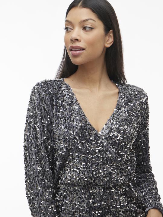 Image du produit Vila VIFAITH Pailletten Maxikleid (S)