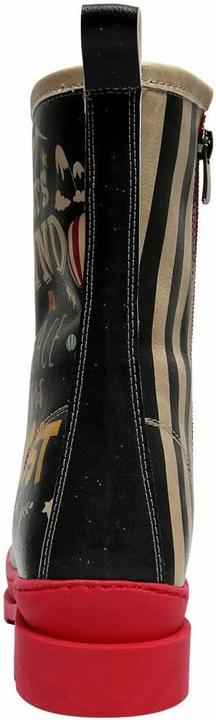 Actual product image Dogo Vegan Leather Multicolor Zip Long Boots (39)