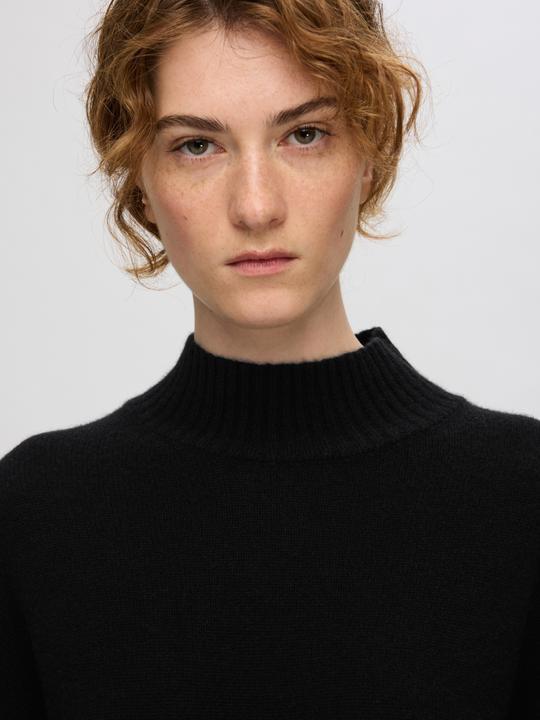 Image du produit Selected Slfcille Ls Knit Lano High Neck Noos (M)