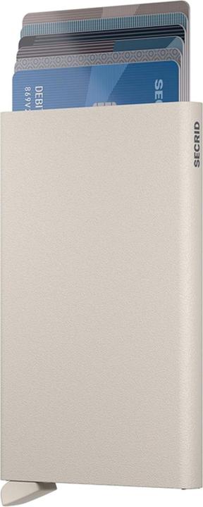 Actual product image Secrid Pasjeshouder / Kaarthouder Uitschuifbaar RFID Aluminium Cardprotector Wit