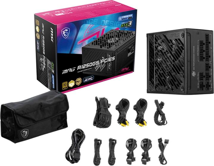 Produktbild MSI MPG A1250GS (1250 W)