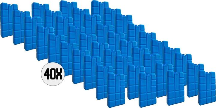 Actual product image Dula cooling elements - blue - 40 pieces - 400 grams - 16x9x3.2 cm