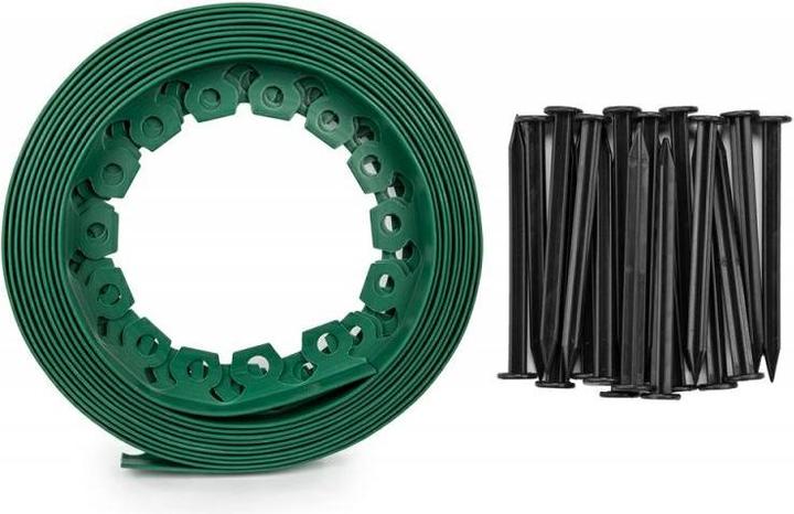Actual product image Bradas Zestaw Obrzeży Trawnikowych 40mm Easy Border Zielone (1000 cm)