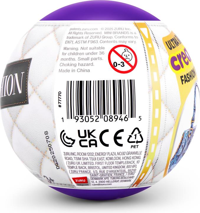 Actual product image Zuru MINI BRANDS-FASHION-CAPSULE,S4,CAPSULE,GQ,13PC