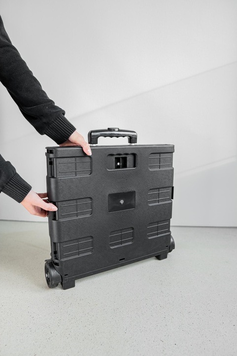 Actual product image Edi Baur Foldable trolley box Caddy, 45 L (35 kg)