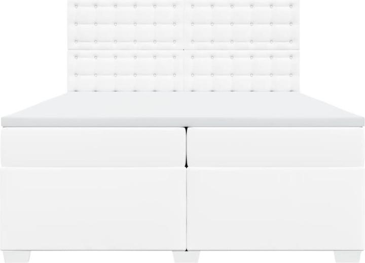 Image du produit vidaXL Bo x lit de saut avec matelas 120 x 200 cm similicuir (120 x 200 cm)