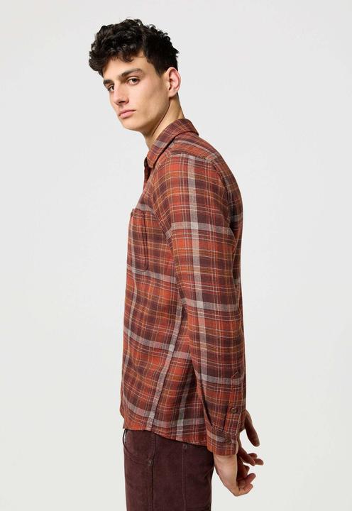 Immagine prodotto Wrangler Langarmhemd 1 Pkt Flannel Shirt (M)