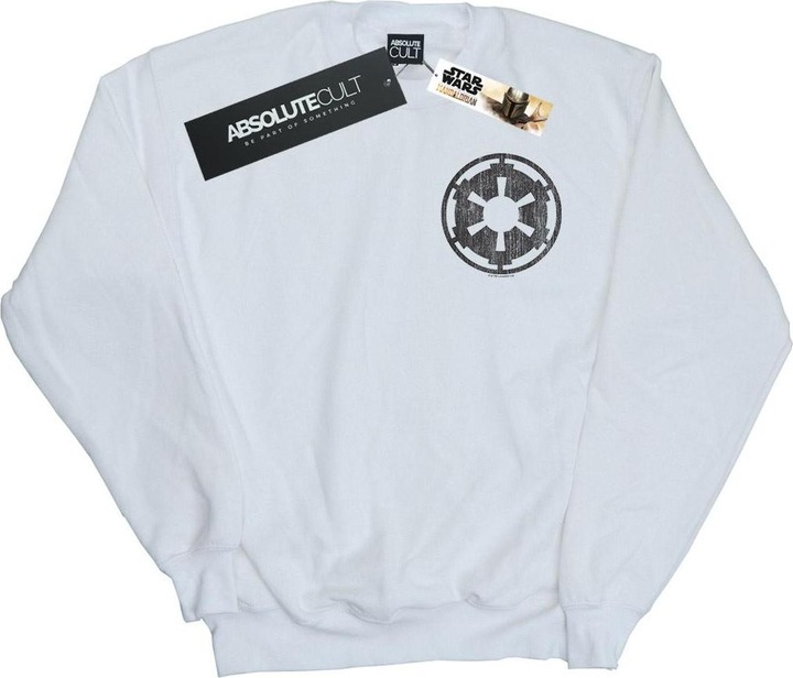 Produktbild Star Wars The Mandalorian Galactic Empire Insignia Breast Print Sweatshirt (L)