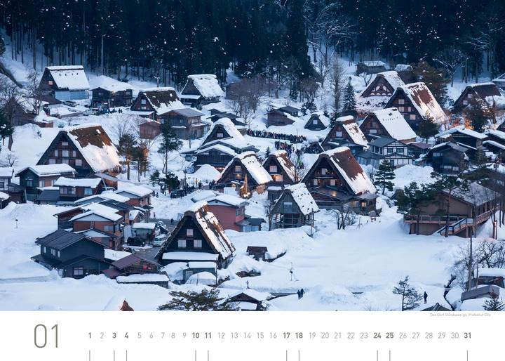 Produktbild Japan Exklusivkalender 2026 (70x50cm)