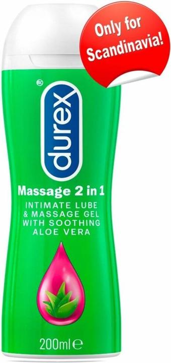 Actual product image Durex Play Massage 2 in 1 (200 ml)