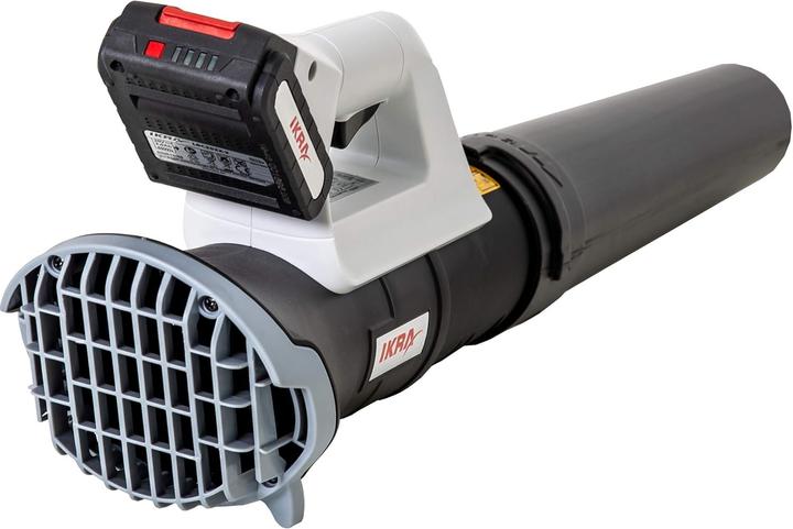 Actual product image Ikra Battery-powered leaf blower 20V 2Ah Mogatec ICB 20 (Rechargeable battery operated, Leaf blower)
