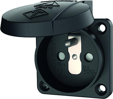 Actual product image Mennekes Schuko surface-mounted socket outlet