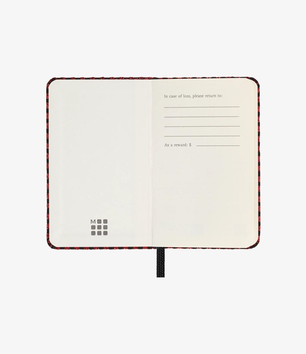 Immagine prodotto Moleskine Quaderno Shine, XS, bianco, rosso (Nessuna)
