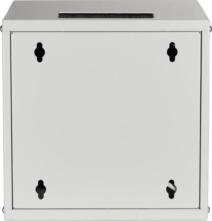 Produktbild EFB Elektronik EFB 10inch 6U wall-mounted cabinet depth 300 mm 1-piece pre-assembled RAL7035 (5.71 HE, 10 Zoll Rack)