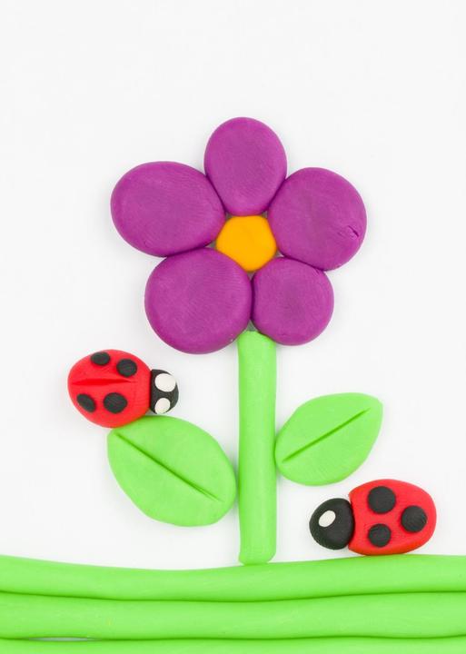 Actual product image Idena Plasticine box 20 sticks of plasticine assorted