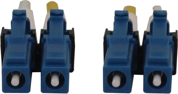 Produktbild Eaton TRIPPLITE 400G Duplex Singlemode 9/125 OS2 Switchable Fiber Optic Cable LC/UPC M/M LSZH Yellow (10 m)