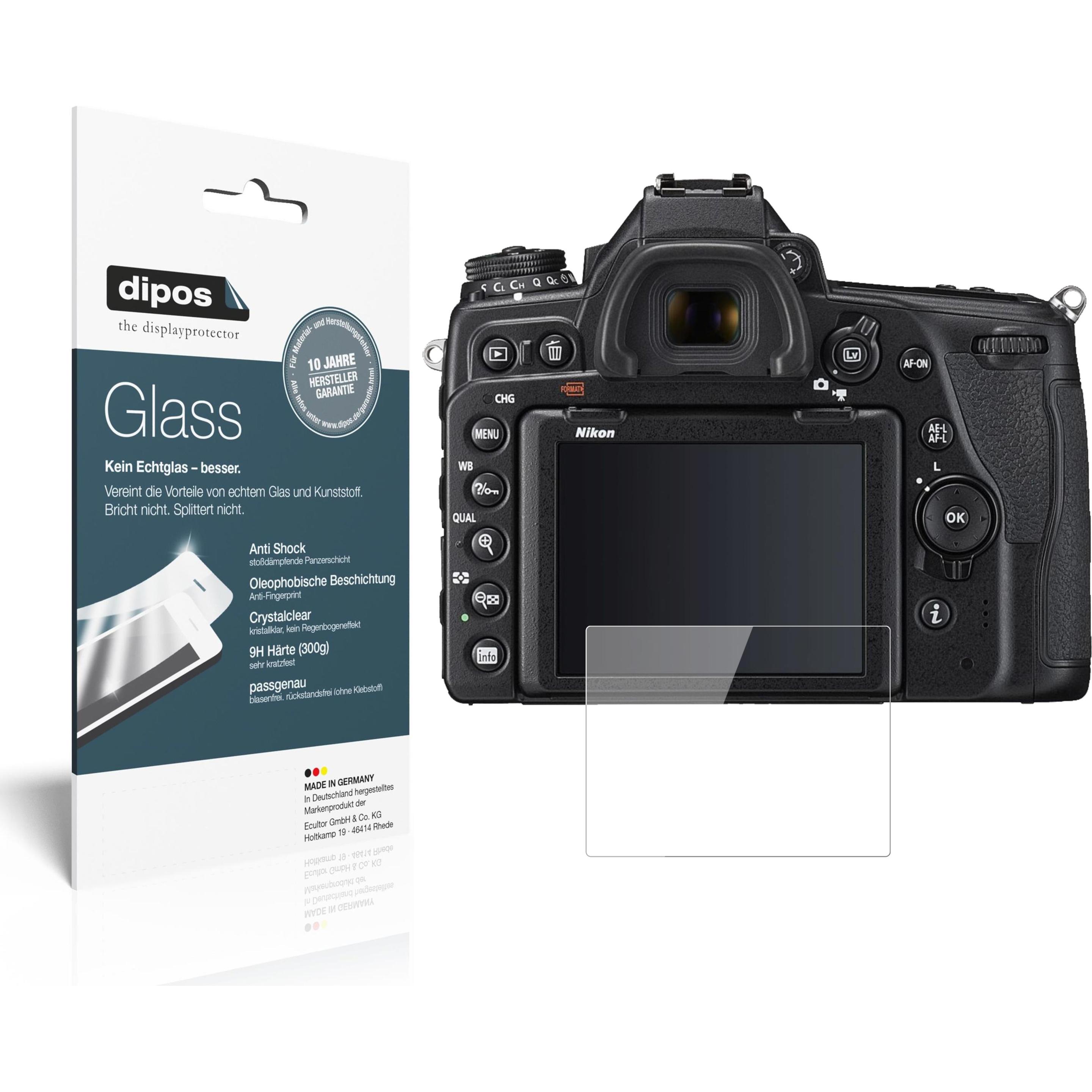 Dipos Displayschutz Anti-Shock (Displayschutz, Nikon D780), Kameraschutz, Transparent