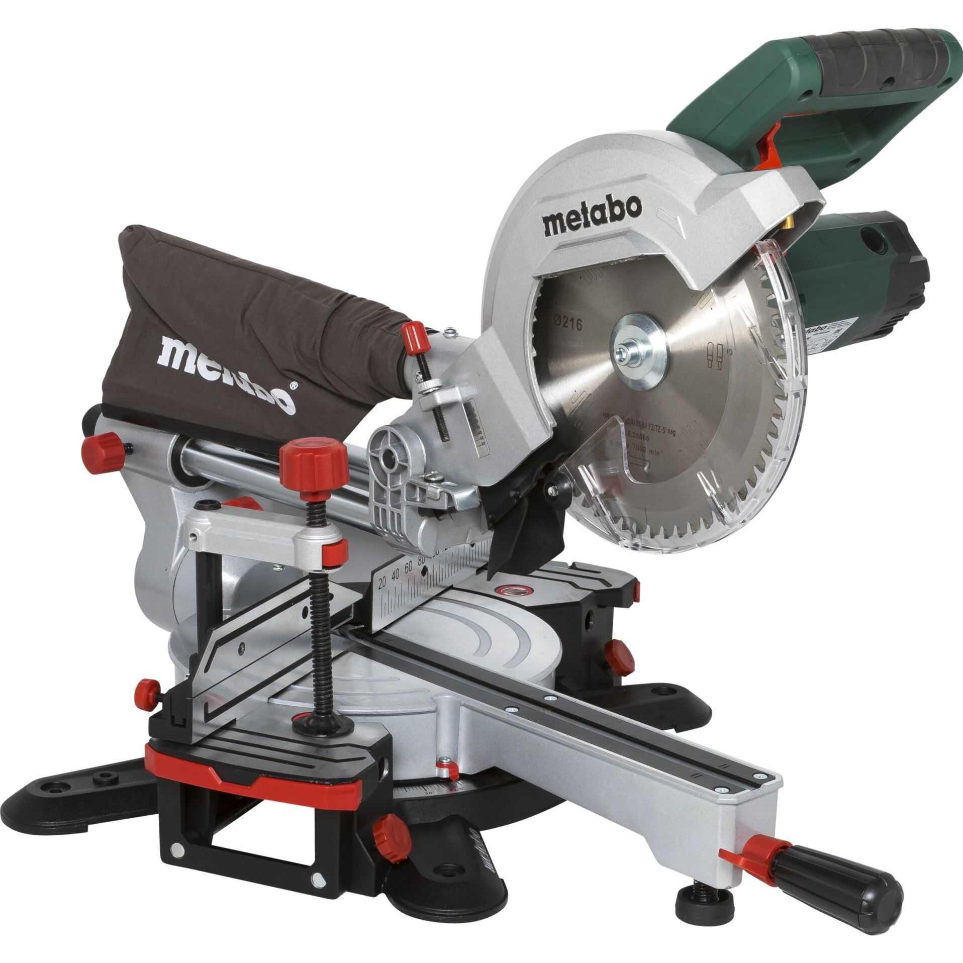 Metabo, Kappsäge + Gehrungssäge, KGSV 216 M