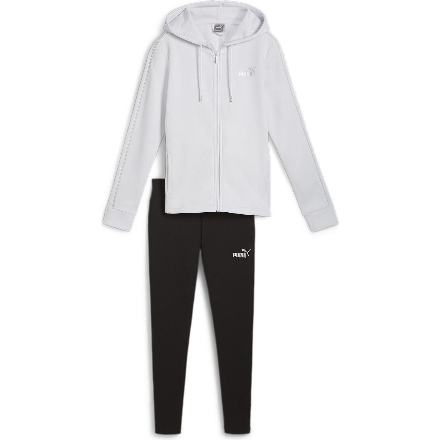 Puma, Damen, Jumpsuit, Metallic Tracksuit FL, Grau, (XS)